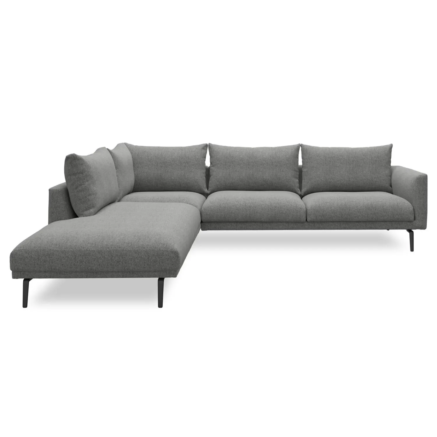 Online ILVA Hallsberg venstrevendt sofa med pufafslutning