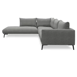 Online ILVA Hallsberg venstrevendt sofa med pufafslutning