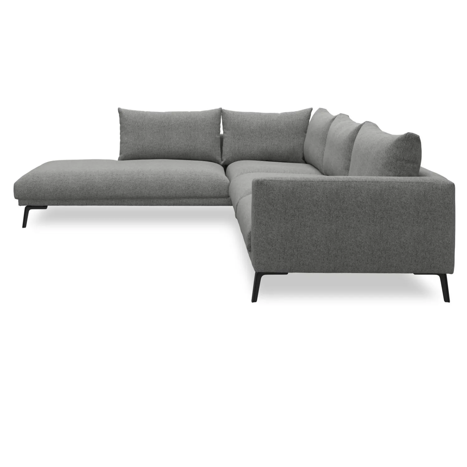 Online ILVA Hallsberg venstrevendt sofa med pufafslutning