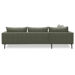 New ILVA Hallsberg venstrevendt sofa med pufafslutning