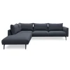 Best ILVA Hallsberg venstrevendt sofa med pufafslutning