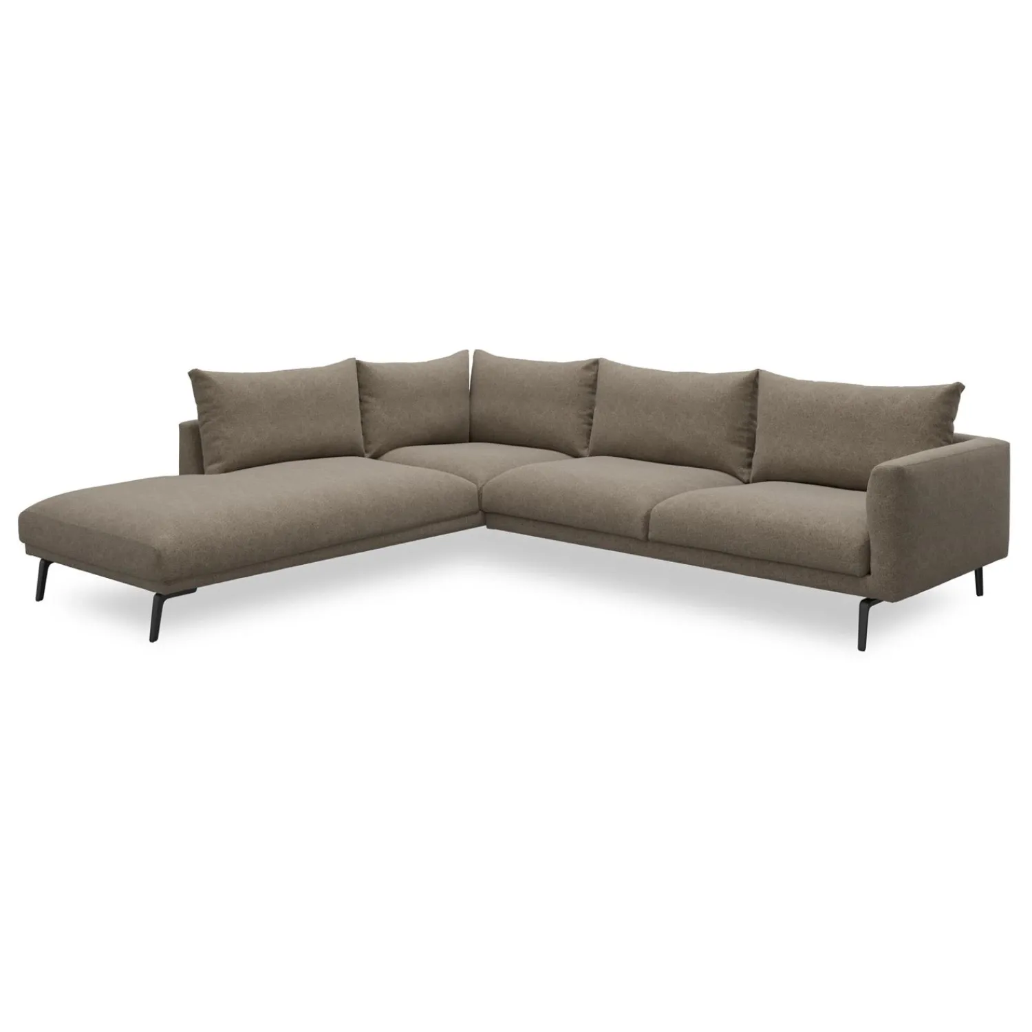 Best ILVA Hallsberg venstrevendt sofa med pufafslutning