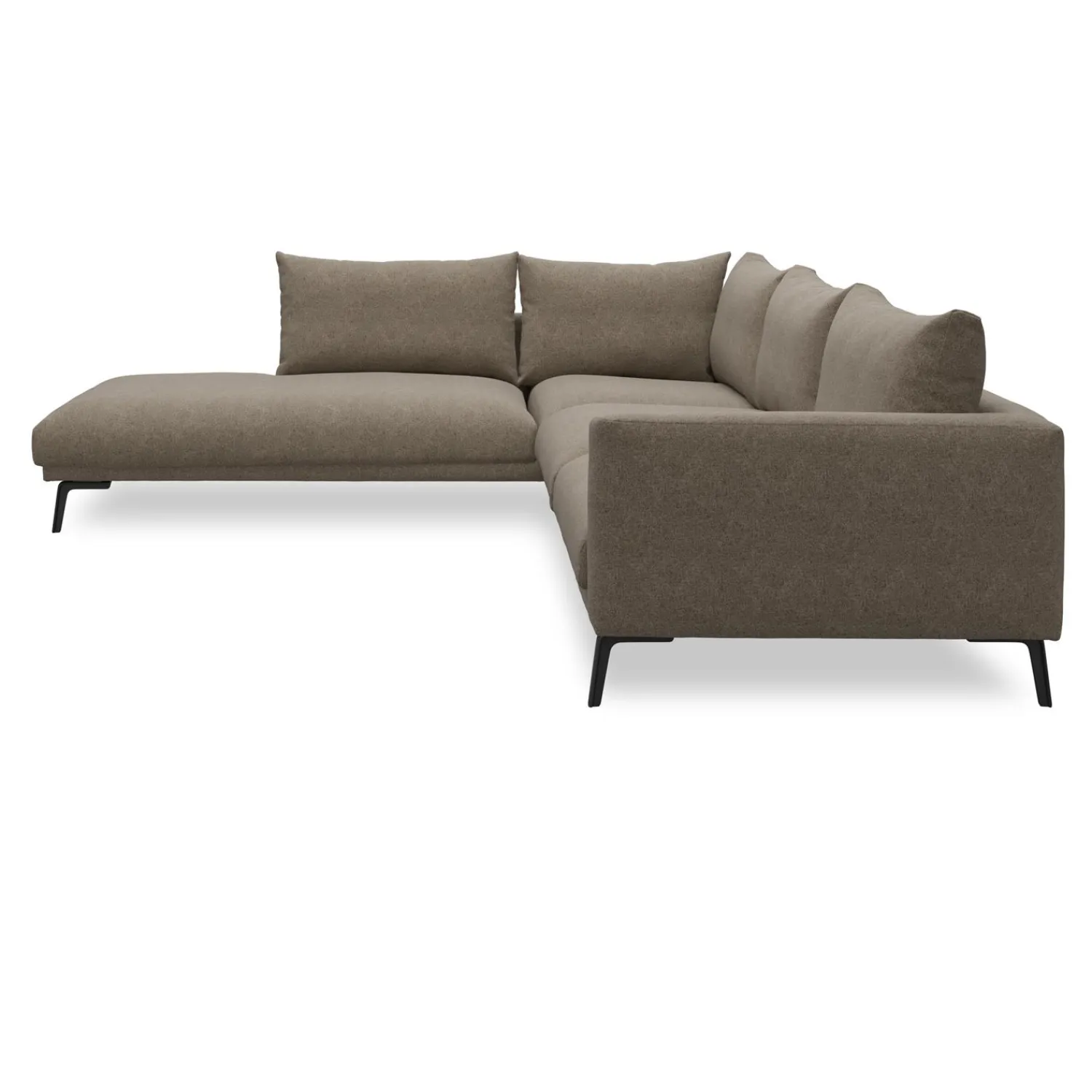Best ILVA Hallsberg venstrevendt sofa med pufafslutning