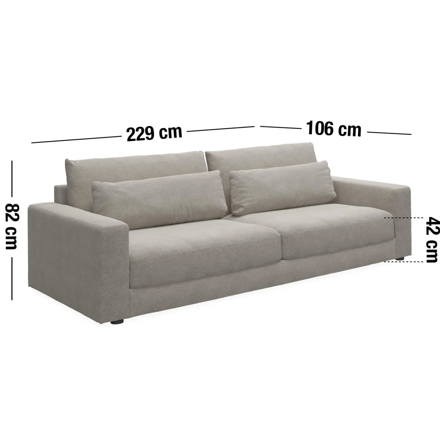 Outlet ILVA Halmstad 3 pers Sofa