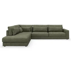 Outlet ILVA Halmstad venstrevendt hjørnesofa med pufafslutning