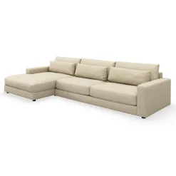 Online ILVA Halmstad venstrevendt sofa med chaiselong