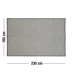 Best ILVA Highberry Natur tæppe 165 x 235 cm