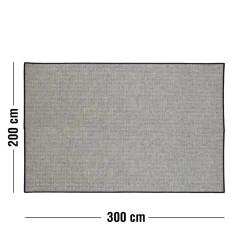 Clearance ILVA Highberry Natur tæppe 200 x 300 cm