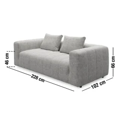 New ILVA Ingvar 3 pers Sofa