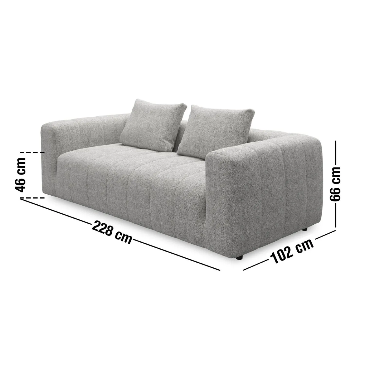 New ILVA Ingvar 3 pers Sofa