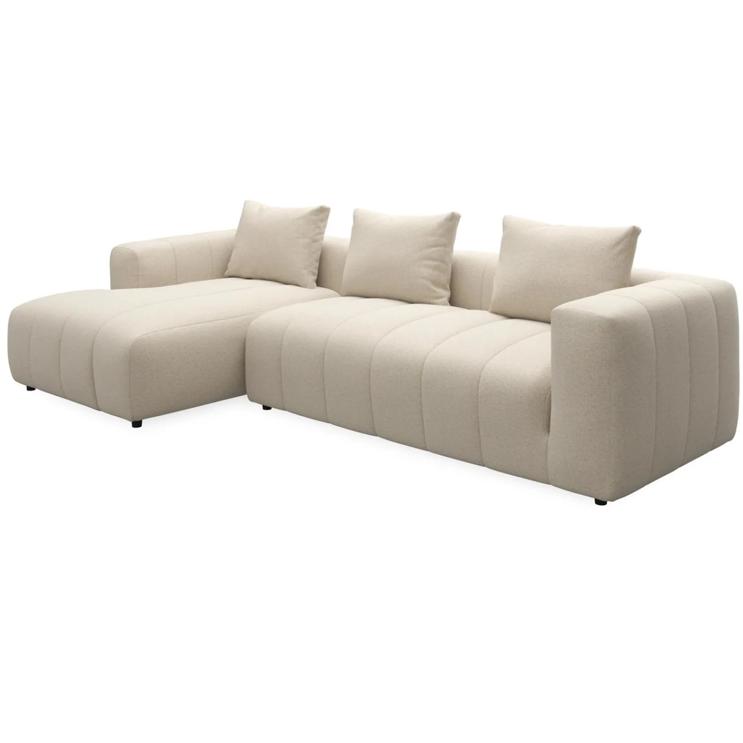 Online ILVA Ingvar venstrevendt sofa med chaiselong