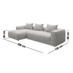 Sale ILVA Ingvar venstrevendt sofa med chaiselong