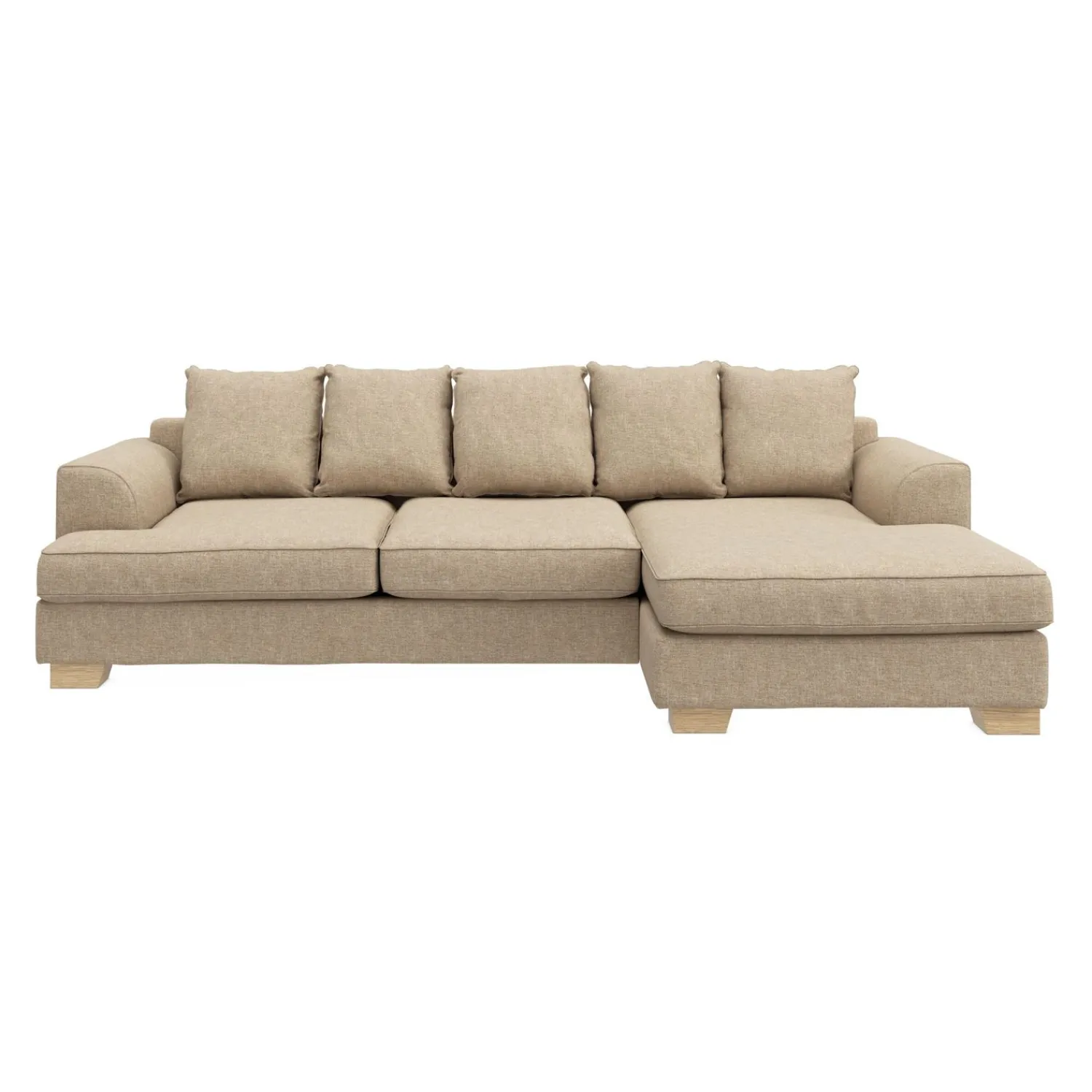 Clearance ILVA Kingston højrevendt sofa med chaiselong
