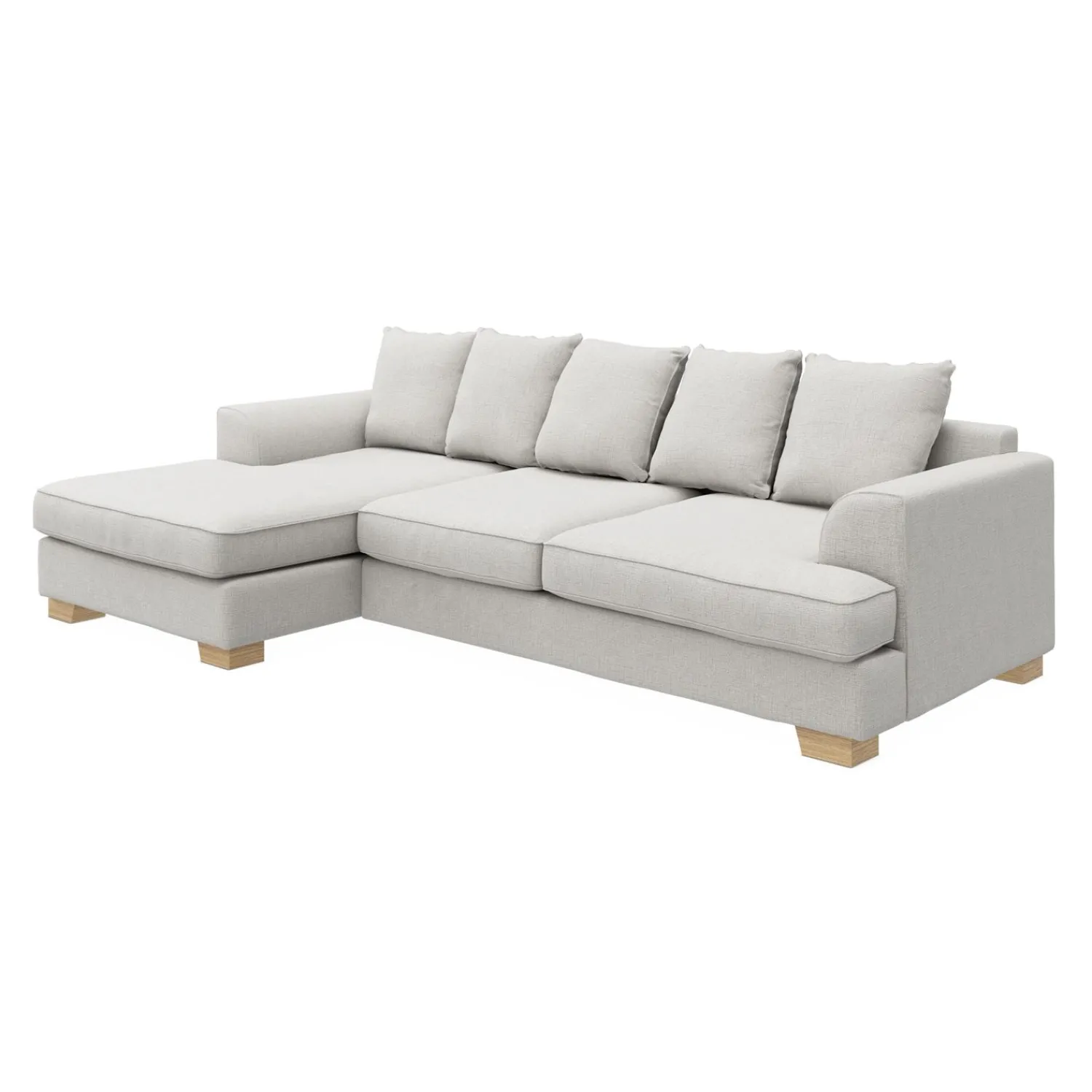 Clearance ILVA Kingston venstrevendt sofa med chaiselong