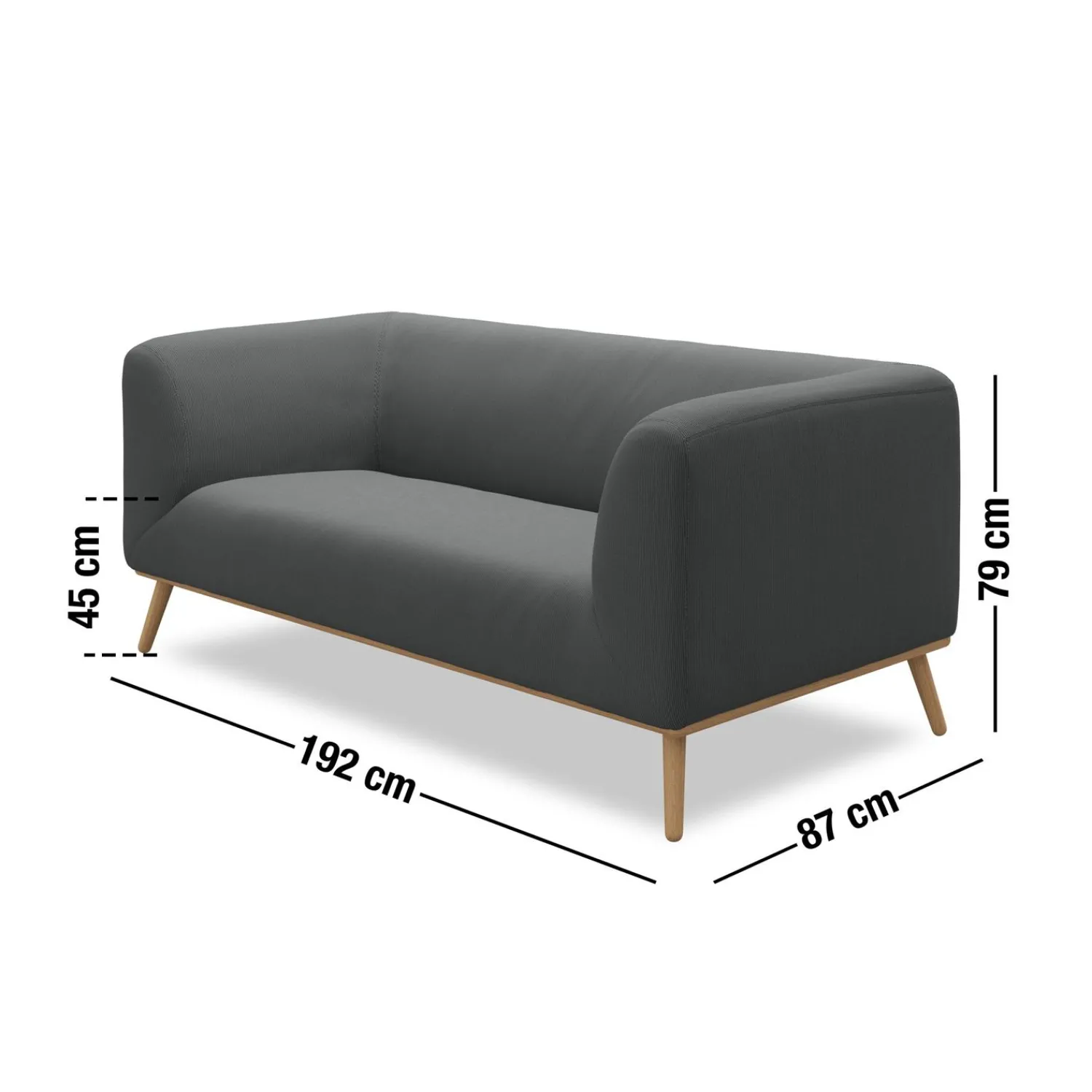 Online ILVA Land 2½ pers. Sofa