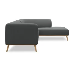 New ILVA Land højrevendt hjørnesofa med pufafslutning
