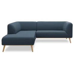 ILVA Land venstrevendt hjørnesofa med pufafslutning