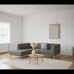 Best ILVA Land venstrevendt hjørnesofa med pufafslutning