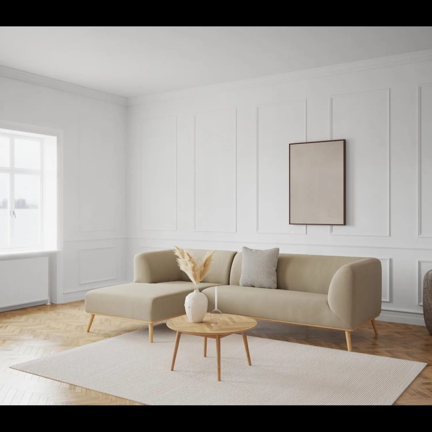 ILVA Land venstrevendt sofa med chaiselong