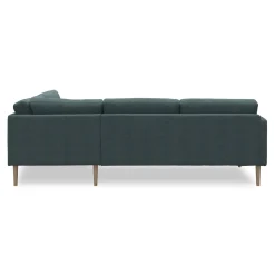 Best ILVA Larvik højrevendt hjørnesofa med pufafslutning