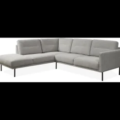 ILVA Larvik venstrevendt hjørnesofa med pufafslutning