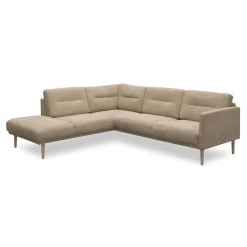 Clearance ILVA Larvik venstrevendt hjørnesofa med pufafslutning