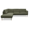 New ILVA Larvik venstrevendt hjørnesofa med pufafslutning