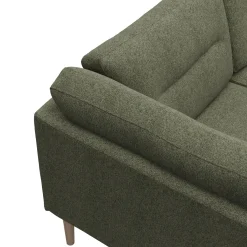 New ILVA Larvik venstrevendt hjørnesofa med pufafslutning