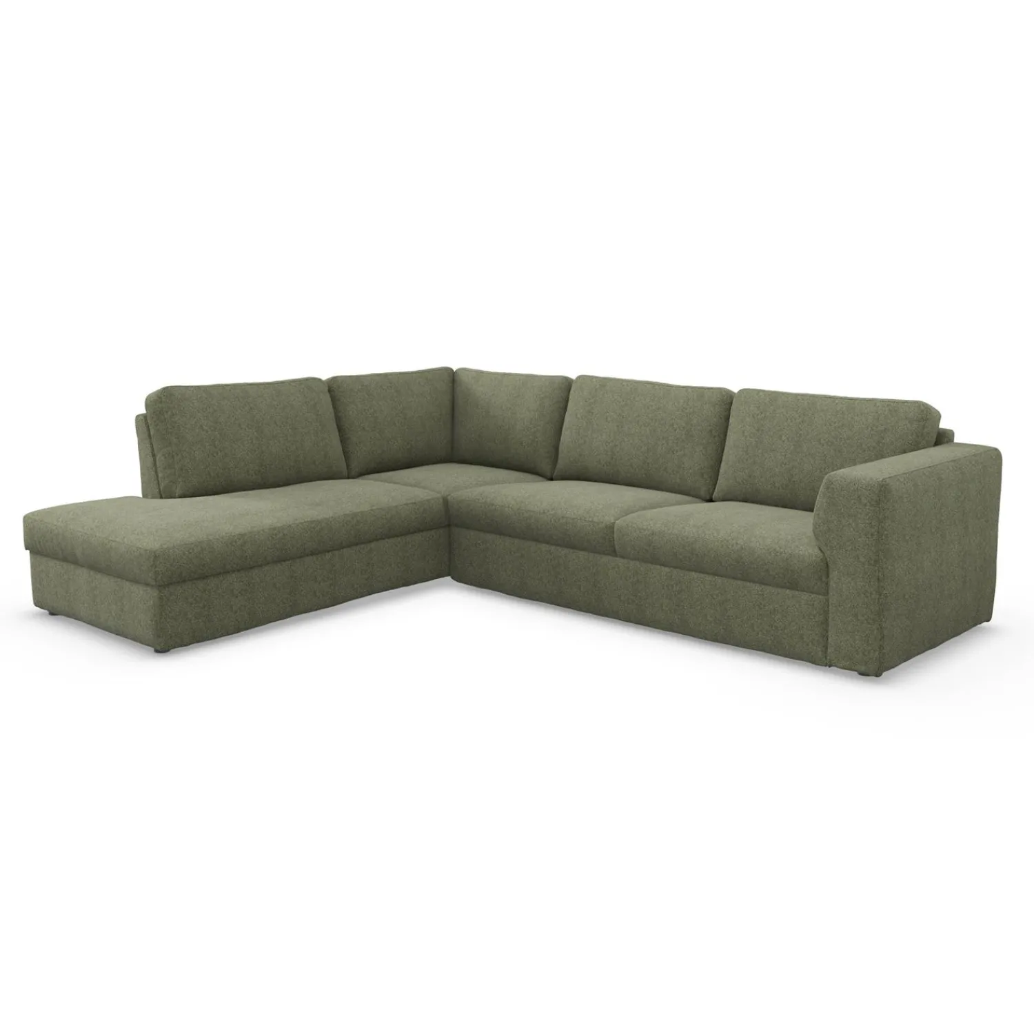 Outlet ILVA Lean venstrevendt hjørnesofa med pufafslutning