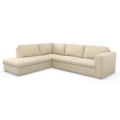 Clearance ILVA Lean venstrevendt hjørnesofa med pufafslutning