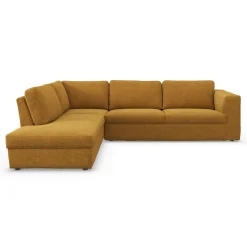 Clearance ILVA Lean venstrevendt hjørnesofa med pufafslutning
