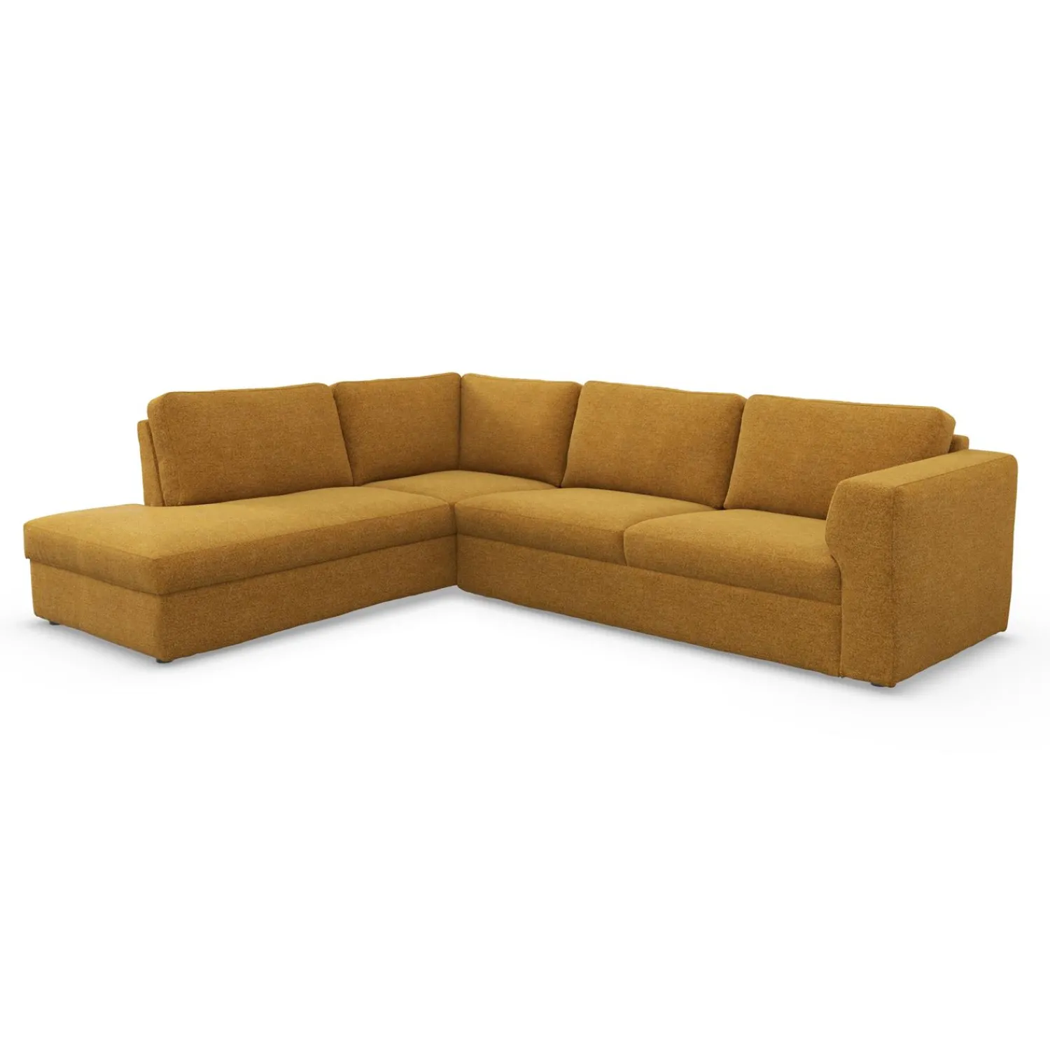 Clearance ILVA Lean venstrevendt hjørnesofa med pufafslutning
