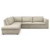 New ILVA Lean venstrevendt hjørnesofa med pufafslutning