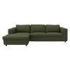 Discount ILVA Lean venstrevendt sofa med chaiselong