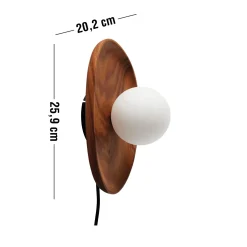 Best ILVA Lexford Væglampe 13,3 x 25,9 x 20,2 cm