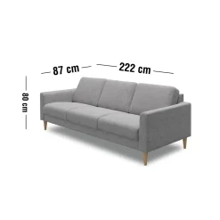 Hot ILVA Linea 3 pers Sofa