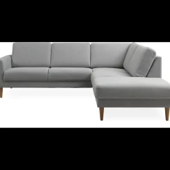 Online ILVA Linea højrevendt hjørnesofa med pufafslutning
