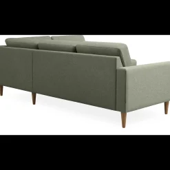 New ILVA Linea højrevendt hjørnesofa med pufafslutning