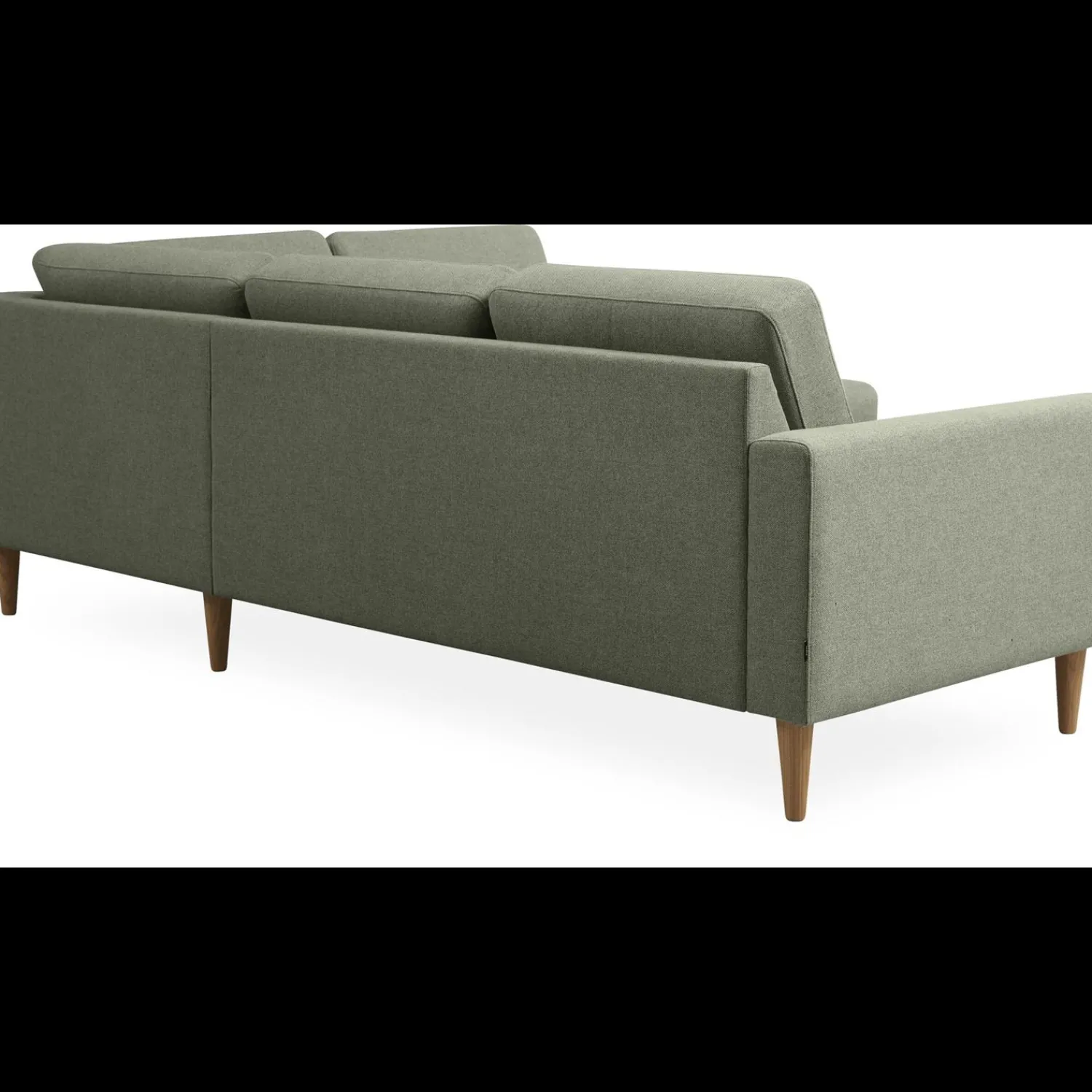 New ILVA Linea højrevendt hjørnesofa med pufafslutning