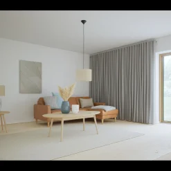 Clearance ILVA Linea højrevendt sofa med chaiselong