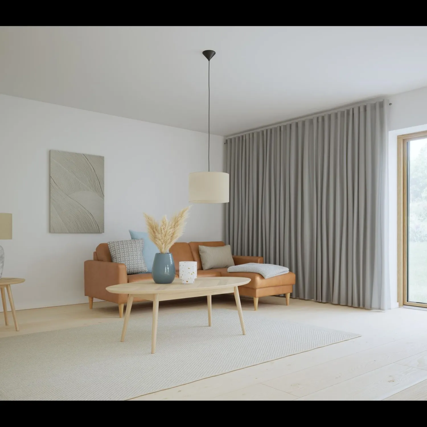 Clearance ILVA Linea højrevendt sofa med chaiselong