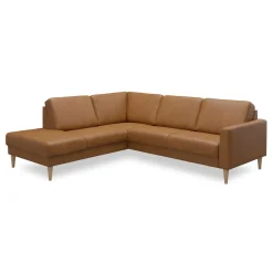 Discount ILVA Linea venstrevendt hjørnesofa med pufafslutning