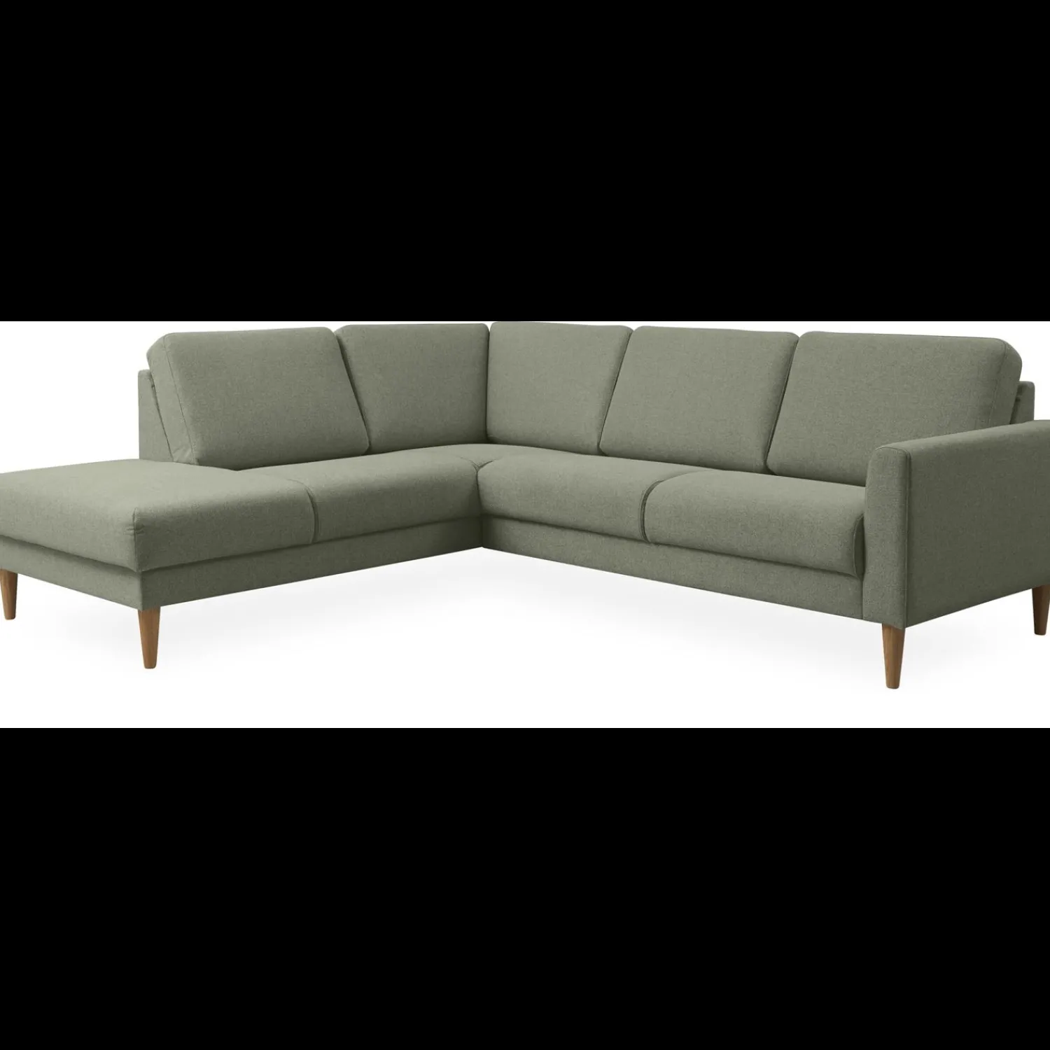 Best ILVA Linea venstrevendt hjørnesofa med pufafslutning