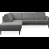 Hot ILVA Linea venstrevendt hjørnesofa med pufafslutning
