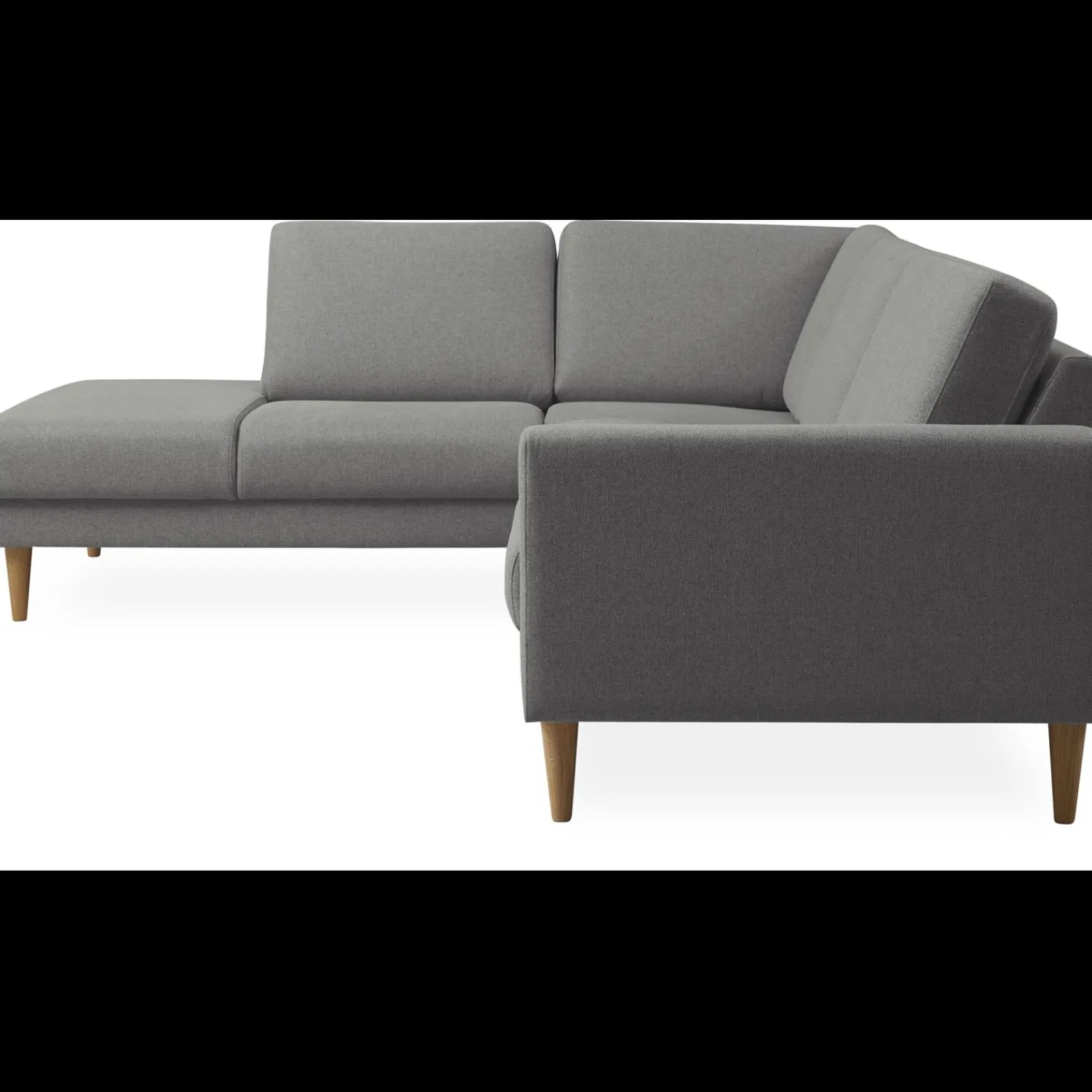 Hot ILVA Linea venstrevendt hjørnesofa med pufafslutning