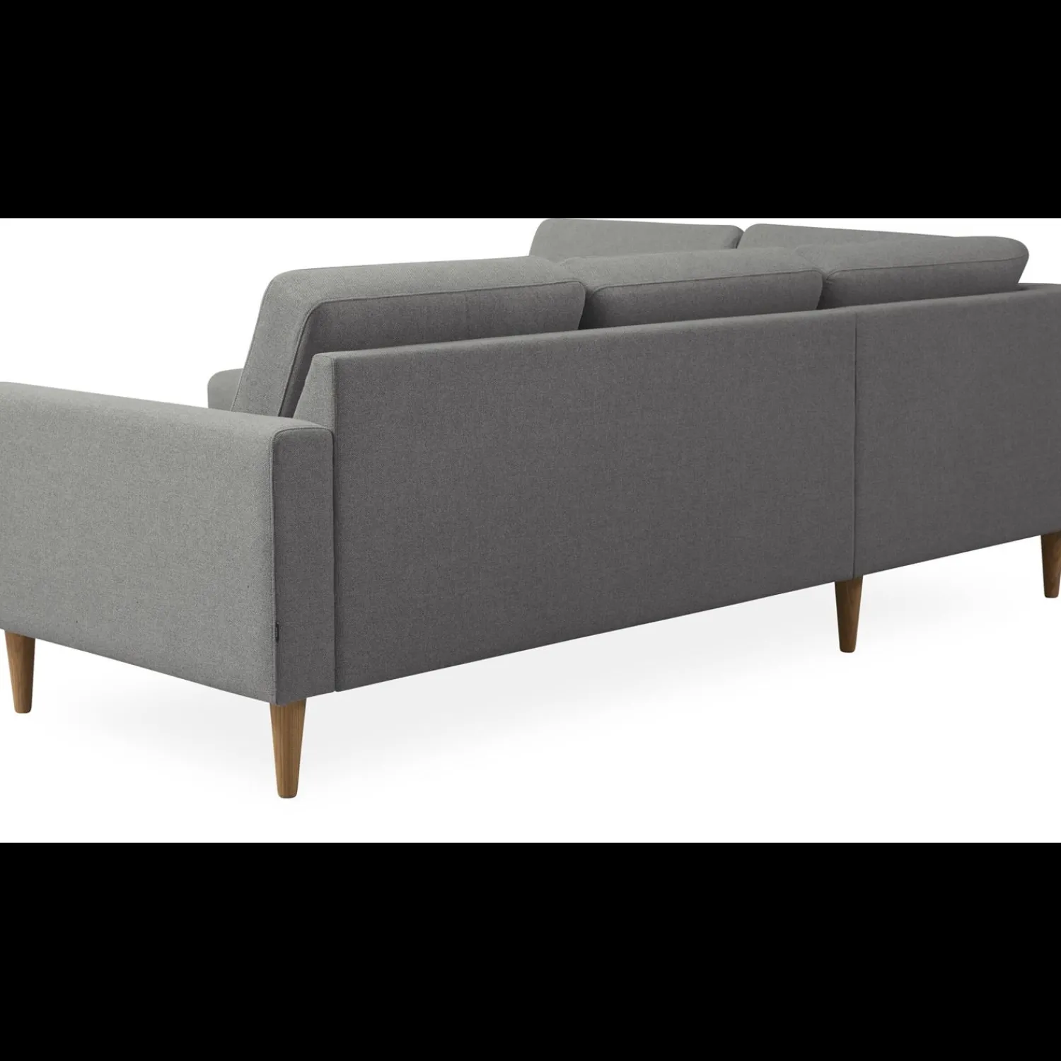 Hot ILVA Linea venstrevendt hjørnesofa med pufafslutning