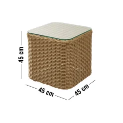 Outlet ILVA Luan Loungesidebord