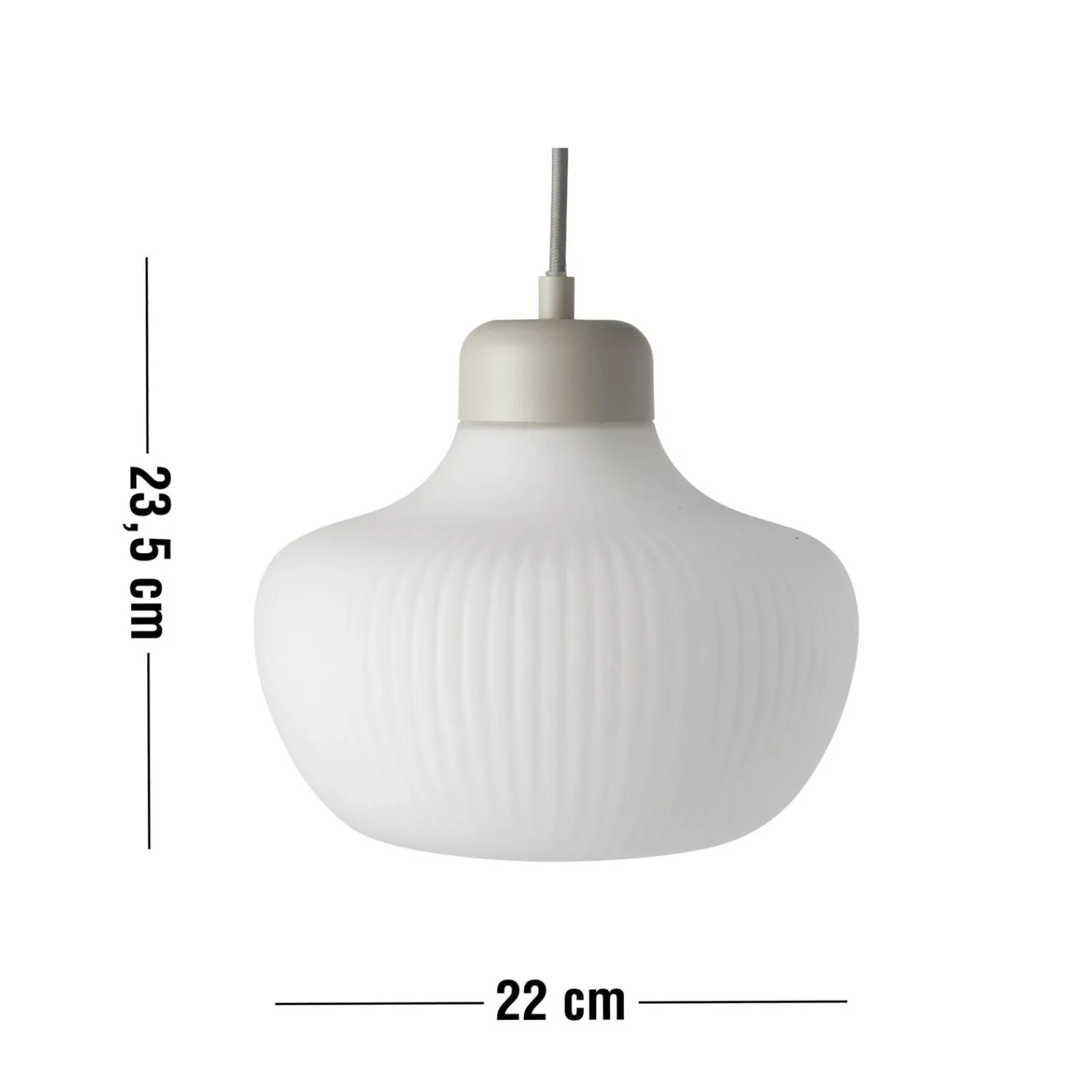 Clearance ILVA Lysaro Pendel 23,5 x 22 cm