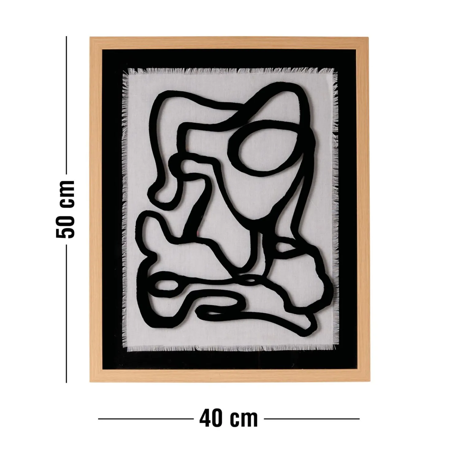 Clearance ILVA Messina Plakat med ramme 40 x 50 x 2,9 cm