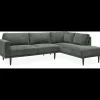 Clearance ILVA Mexico højrevendt sofa med pufafslutning